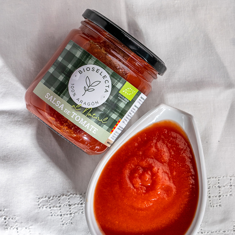 Salsa de tomate 350gr. Bioselecta. (Tarazona, Zaragoza)