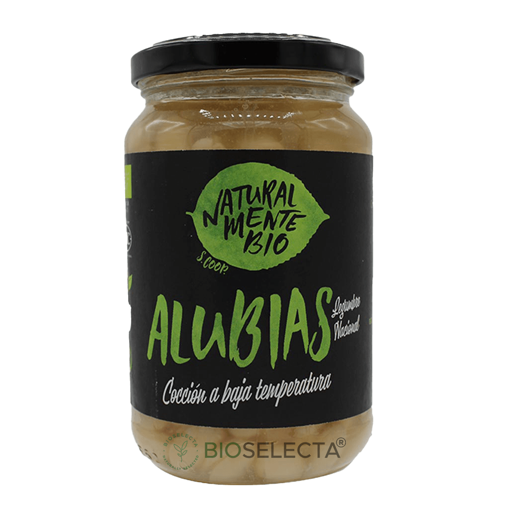 Conserva de alubias blancas 350gr. Bio. (Ráfales, Teruel)