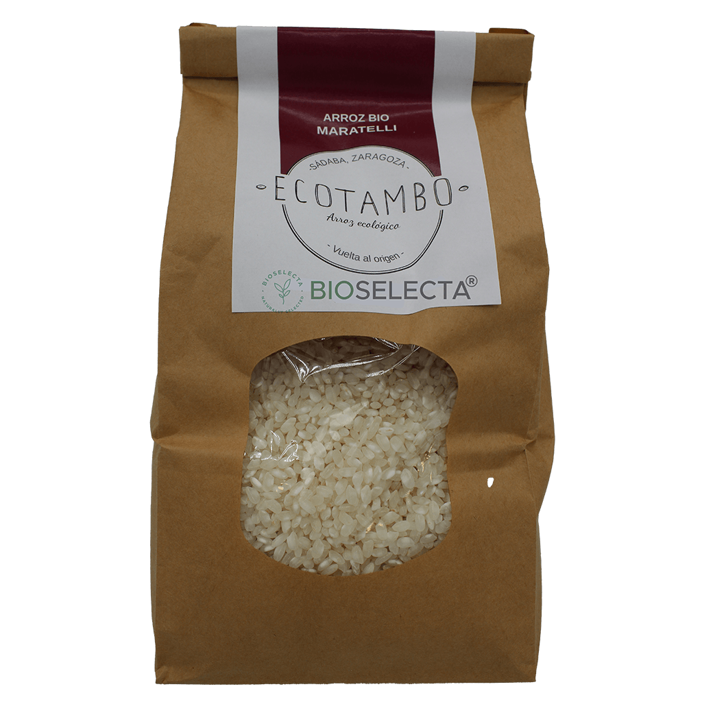 Arroz blanco maratelli 1Kg. Bio (Sádaba, Zaragoza)