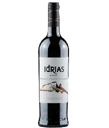 Vino tinto Idrias roble 2017 DO Somontano (Merlot y Cabernet Sauvignon) Bio 