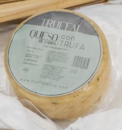 Queso semicurado de cabra con Trufa 400gr (Albentosa, Teruel)